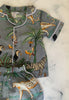 Grey Indian Cotton Pyjamas - Love Sam