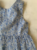 Liberty Blue and white Floral Dress - Love Sam