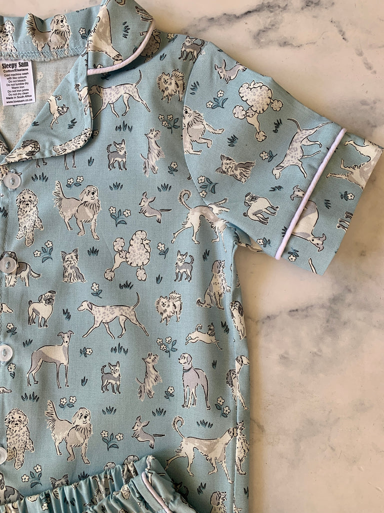 Blue Park Pals Pyjamas - Love Sam