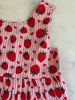 Strawberry and Hearts Girls Dress - Love Sam