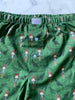 Mens Green Nutcracker sleep shorts - Love Sam