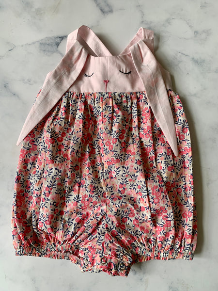 Liberty Bunny Ear Romper - Love Sam