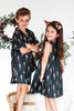 Christmas Dress Navy - Love Sam