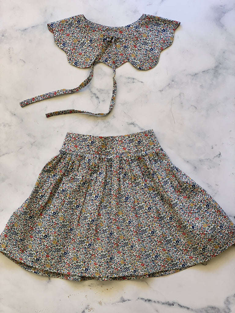 Liberty Disy Floral skirt - Love Sam