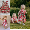 Liberty Red Rose Dress - Love Sam