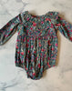 Teal and pink long sleeved Romper - Love Sam