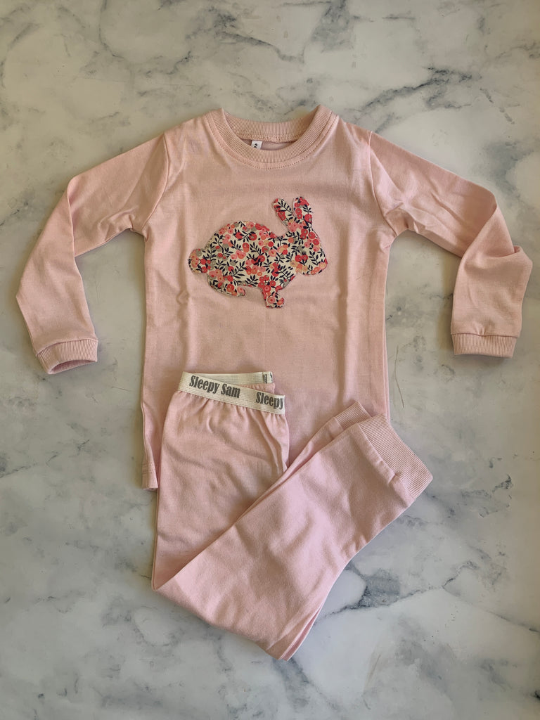 Pink Bunny Pajamas - Love Sam