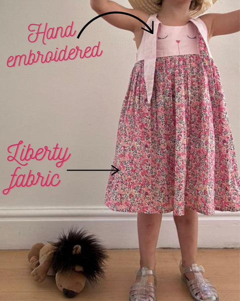Liberty Bunny Ear Dress - Love Sam