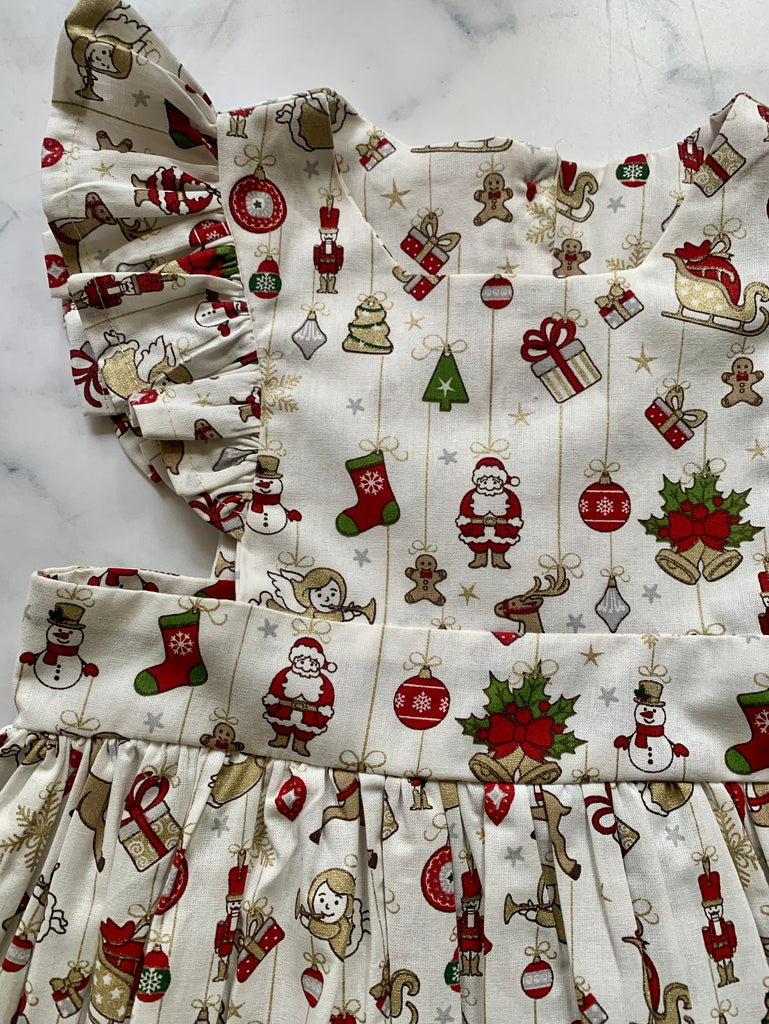 White Angel Christmas Dress - Love Sam