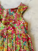 Liberty Margaret Annie Dress Pinks and Green - Love Sam