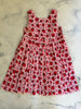 Strawberry and Hearts Girls Dress - Love Sam