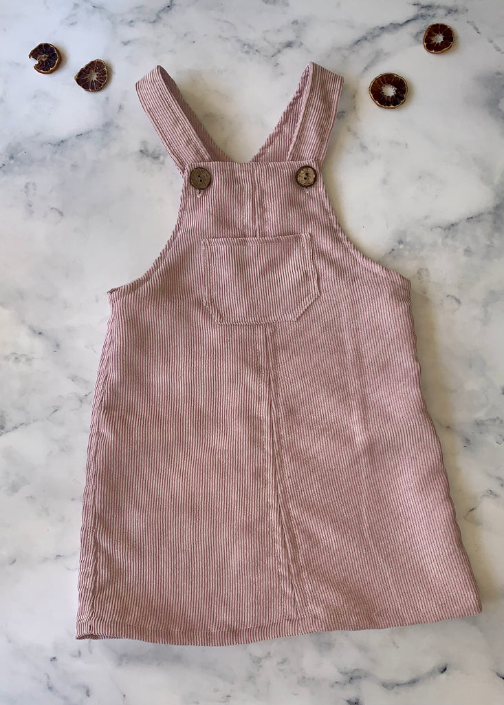 Corduroy Dungaree dress - Love Sam