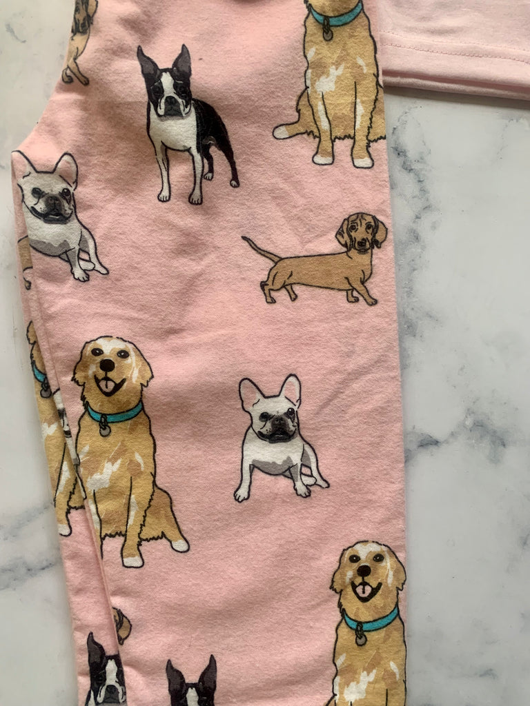 Pink Dog Pyjamas - Love Sam