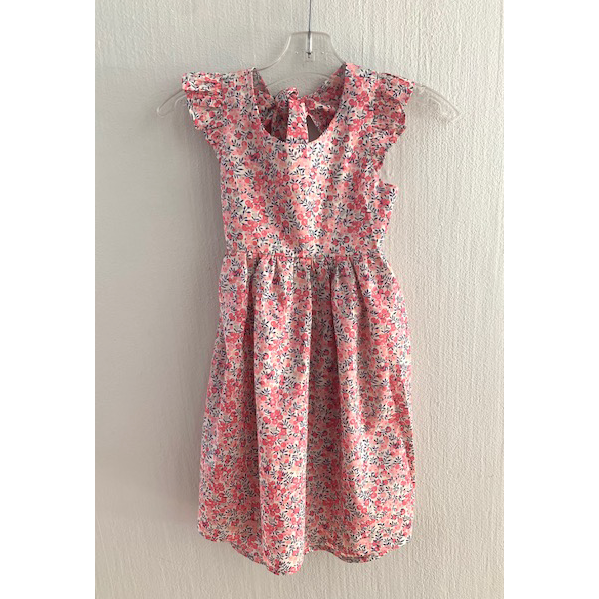 Liberty tie back doll dress - Love Sam