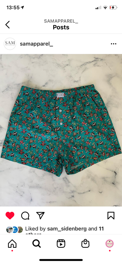 Men's Boxers - Love Sam