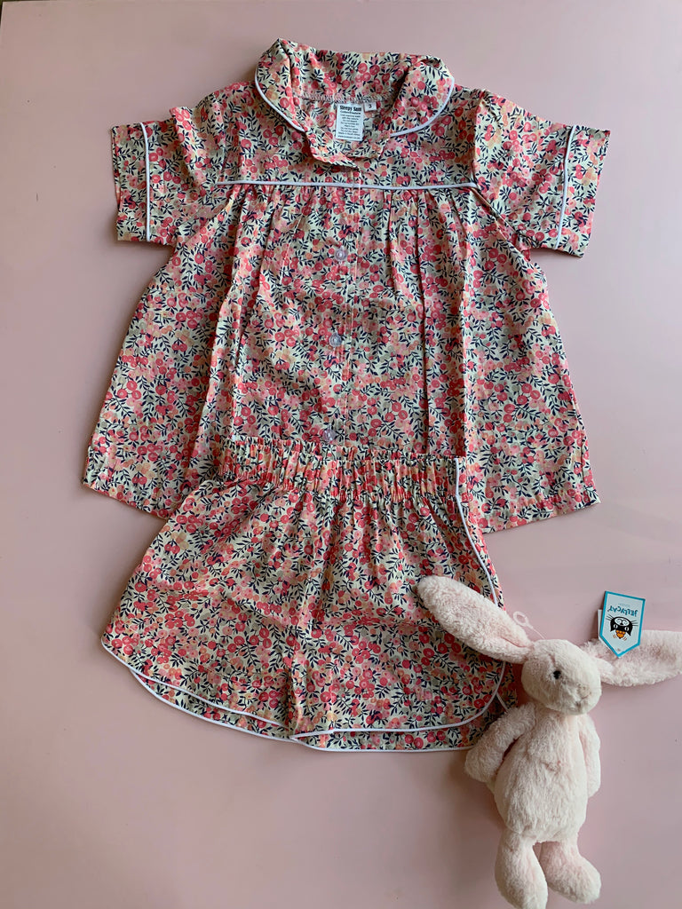 Love Sam Pink Wilshire berry Pajamas - Love Sam