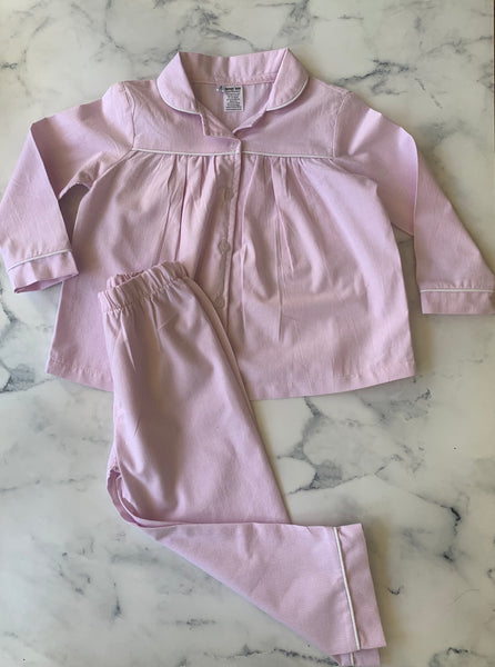 Pink Stripe long sleeve pajamas - Love Sam