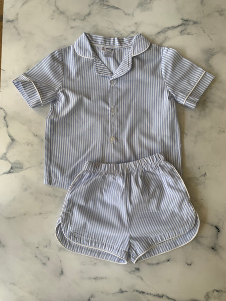 Sleepy sam Boys Blue Stripe Pajamas - Love Sam